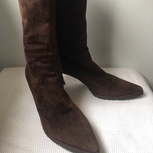 Gucci suede boots | size Euro 38.5